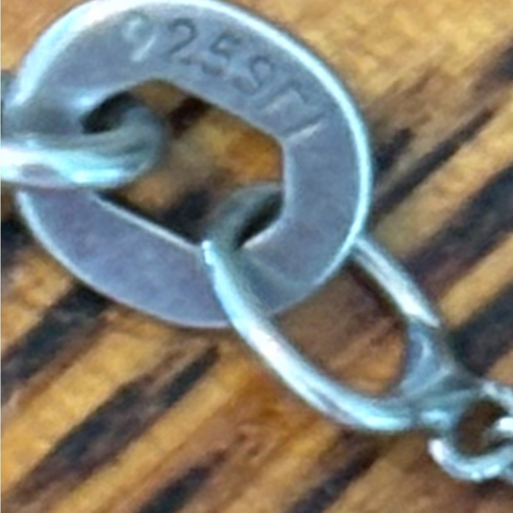 Silver 925 Anchor Necklace - Picture 6 of 6